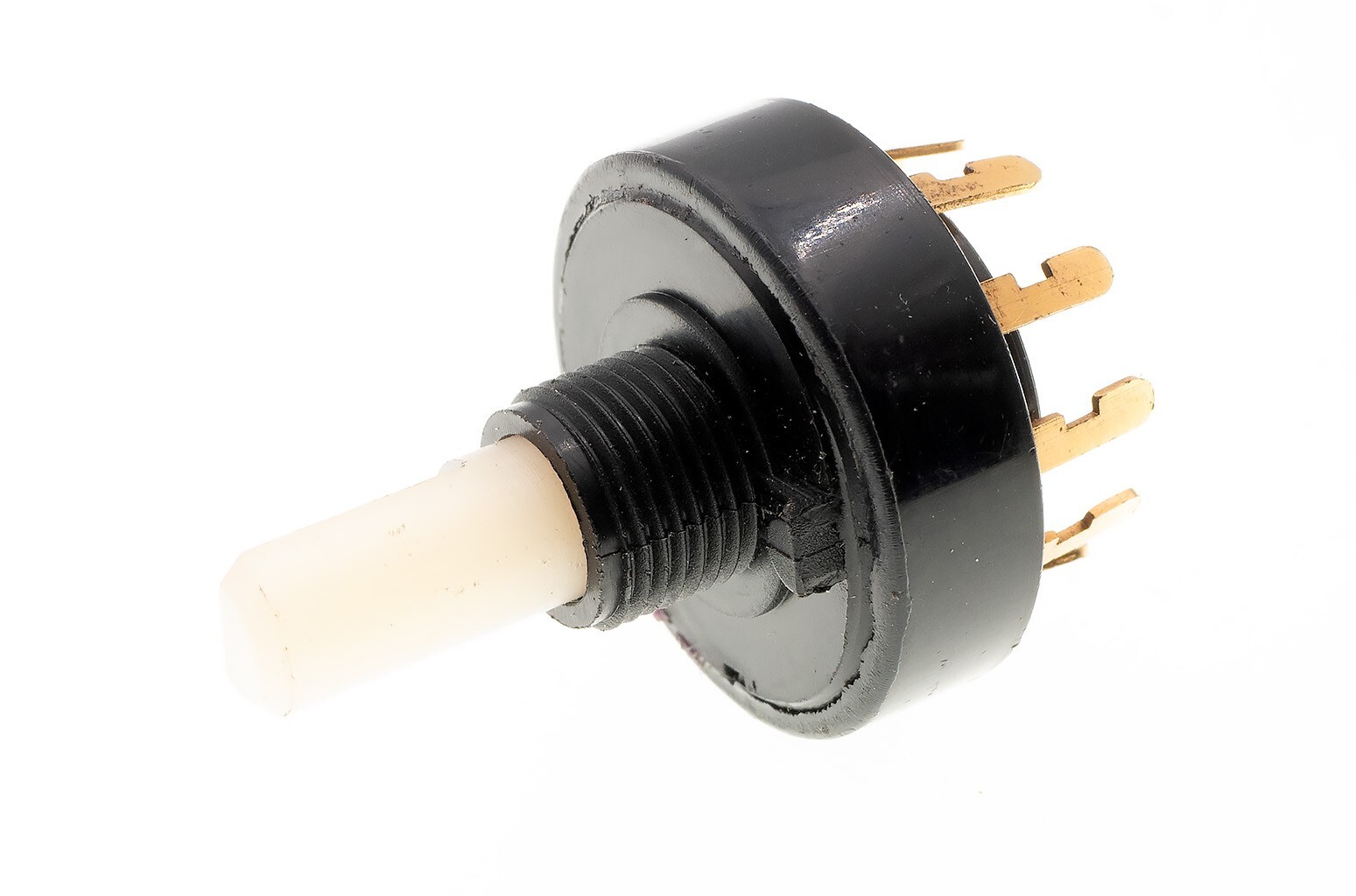 C&K R204-07RR01 ROTA-SLIDE Rotary Switch, DP4T, 4 Pos 2.5A/250VAC 0.5A/125VDC