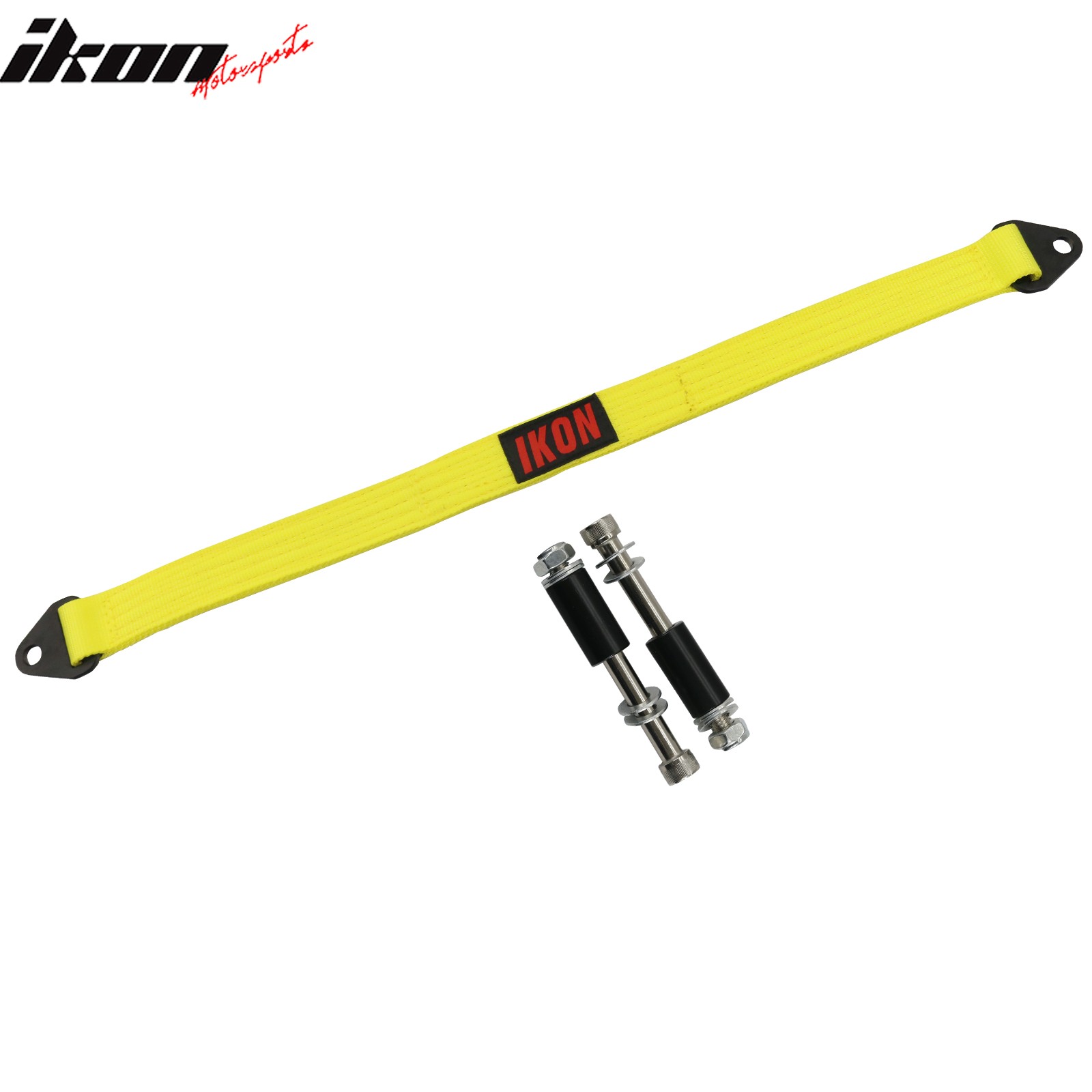 32" Yellow 10000lbs Racing Limit Straps Shock Suspension Travel 4 Layers Webbing