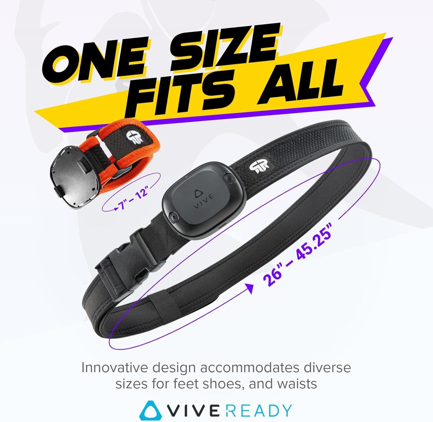 Full-Body Tracking Straps for VIVE with Dance Dash - Elevate Your VR Dance