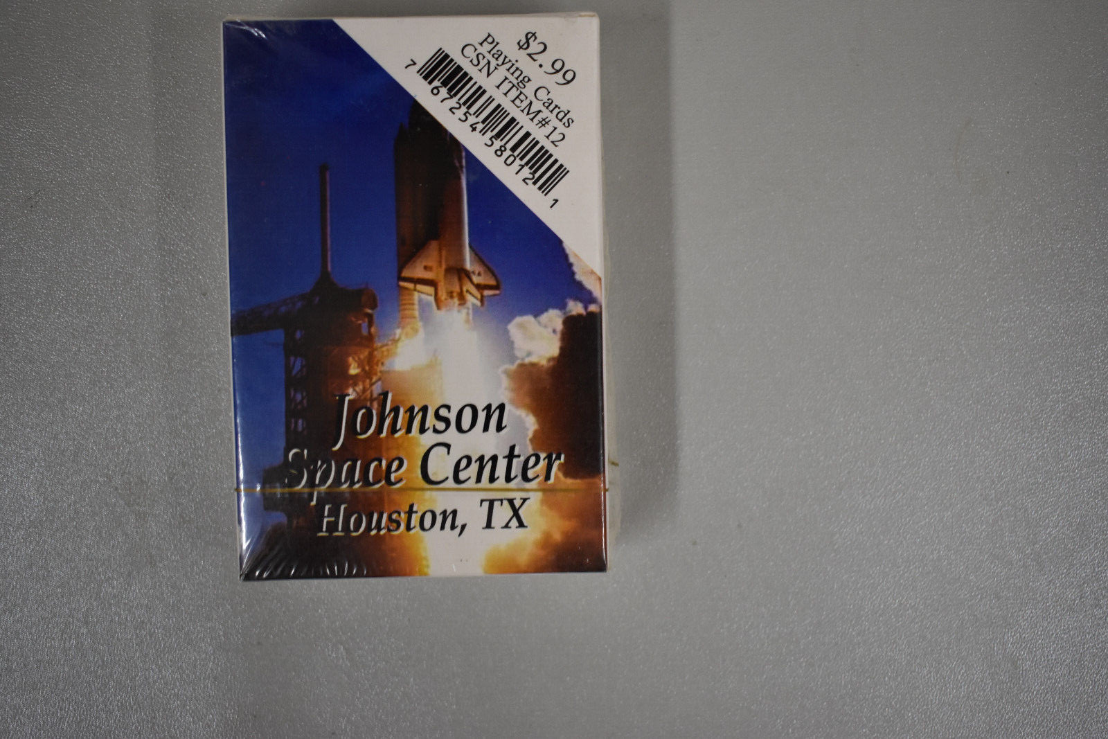 Rare Vintage JOHNSON Space Center HOUSTON TX Playing Cards NEW SEALED
