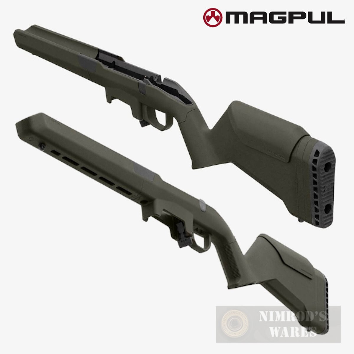Magpul Ruger American Short Action SA STOCK Hunter LITE MAG1421-ODG FAST SHIP