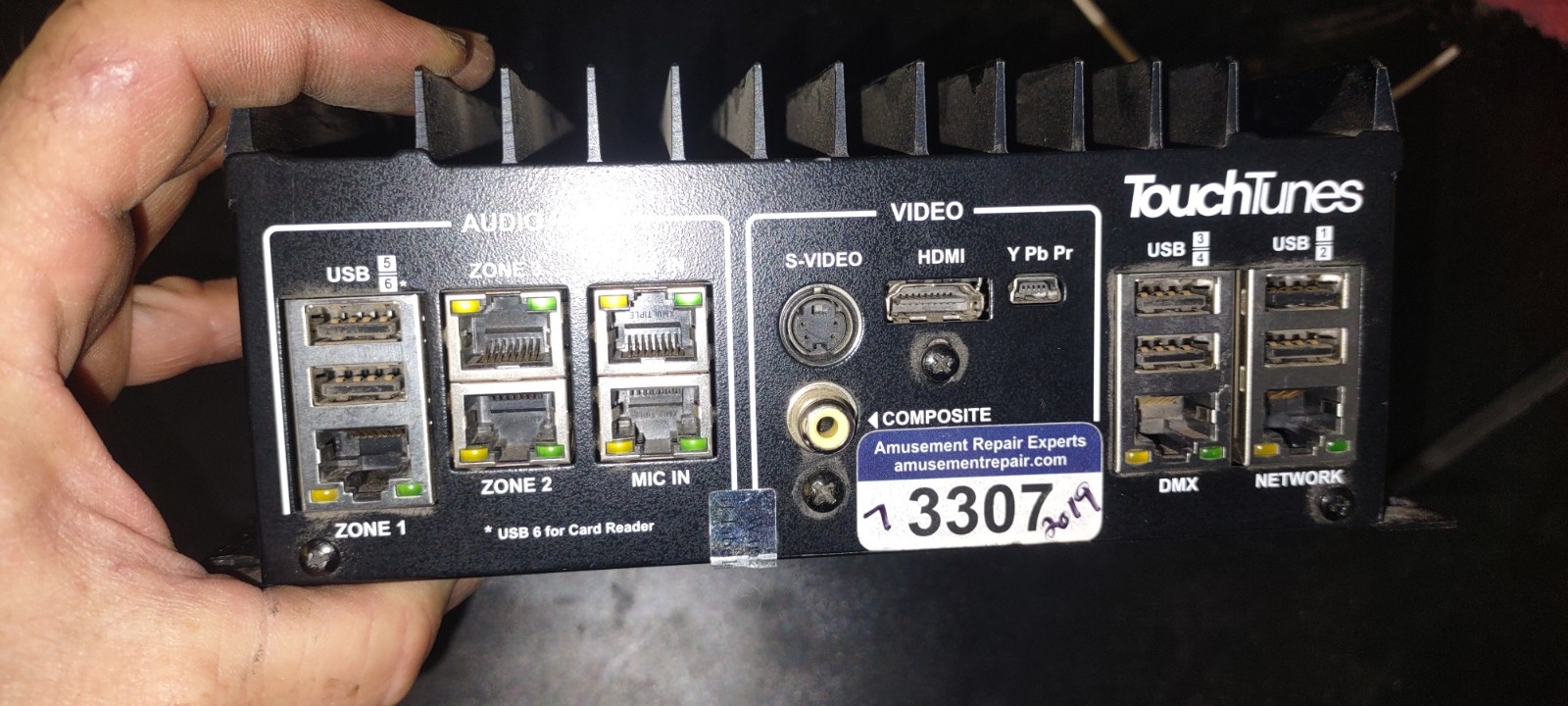 touchtunes allegro arcade jukebox main pcb #12