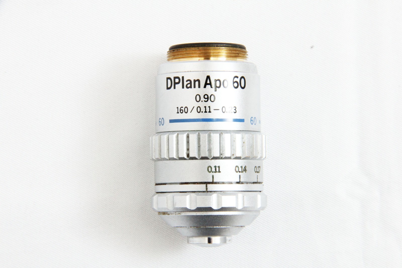 Olympus DPlan Apo 60x / 0.90 160/0.11-0.23 D Plan Apo Microscope Objective Lens