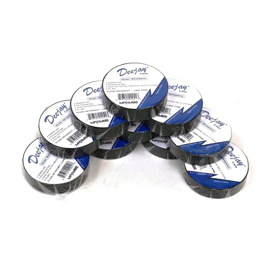 DEEJAYLED PVC Electrical Tape 6 10 PAC