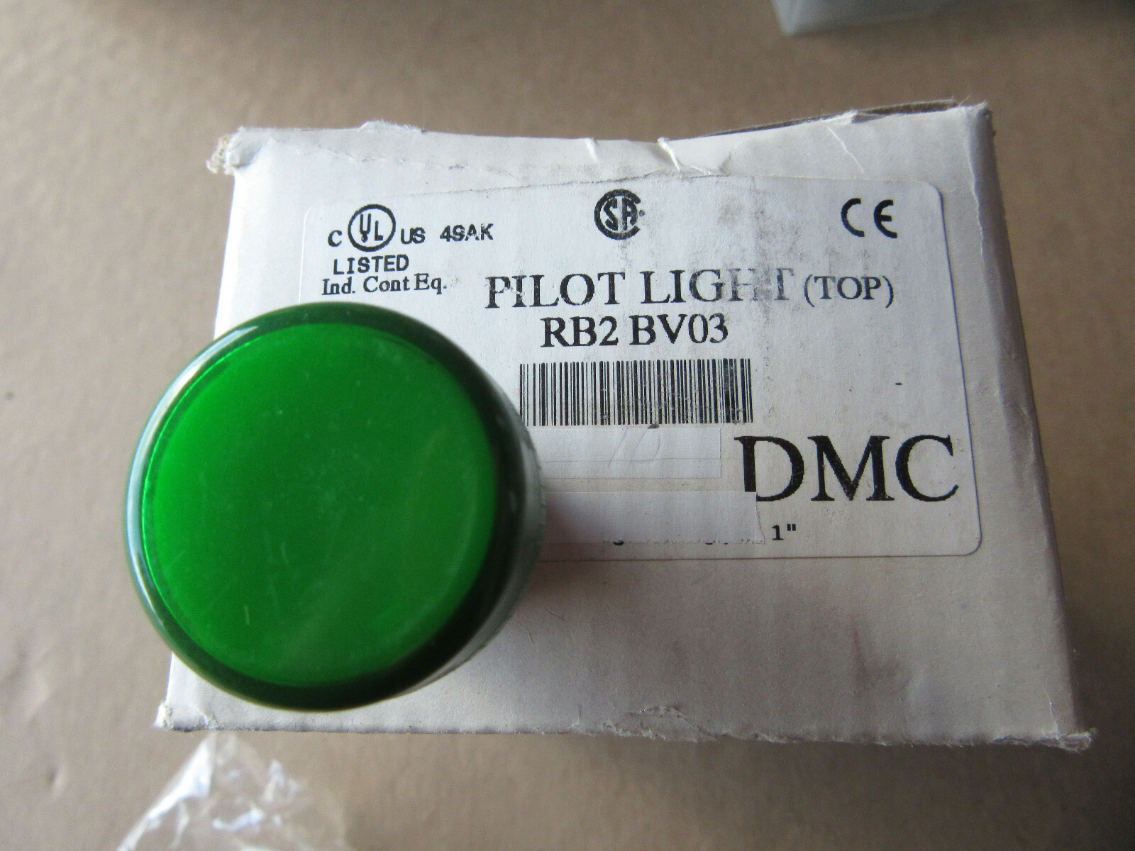 DMC Telemecanique RB2-BV03 Green Pilot Light Lens 22MM NEW!!! Free Shipping