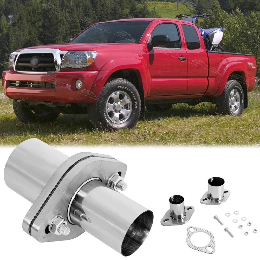 For Toyota Tacoma Exhaust Flange Muffler Repair Pipe Kit w/Bolts Gasket Hardware