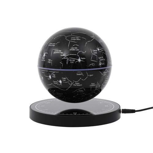 Magnetic Levitation Floating Globe Light LED World Map Rotating Night Lamp NEW