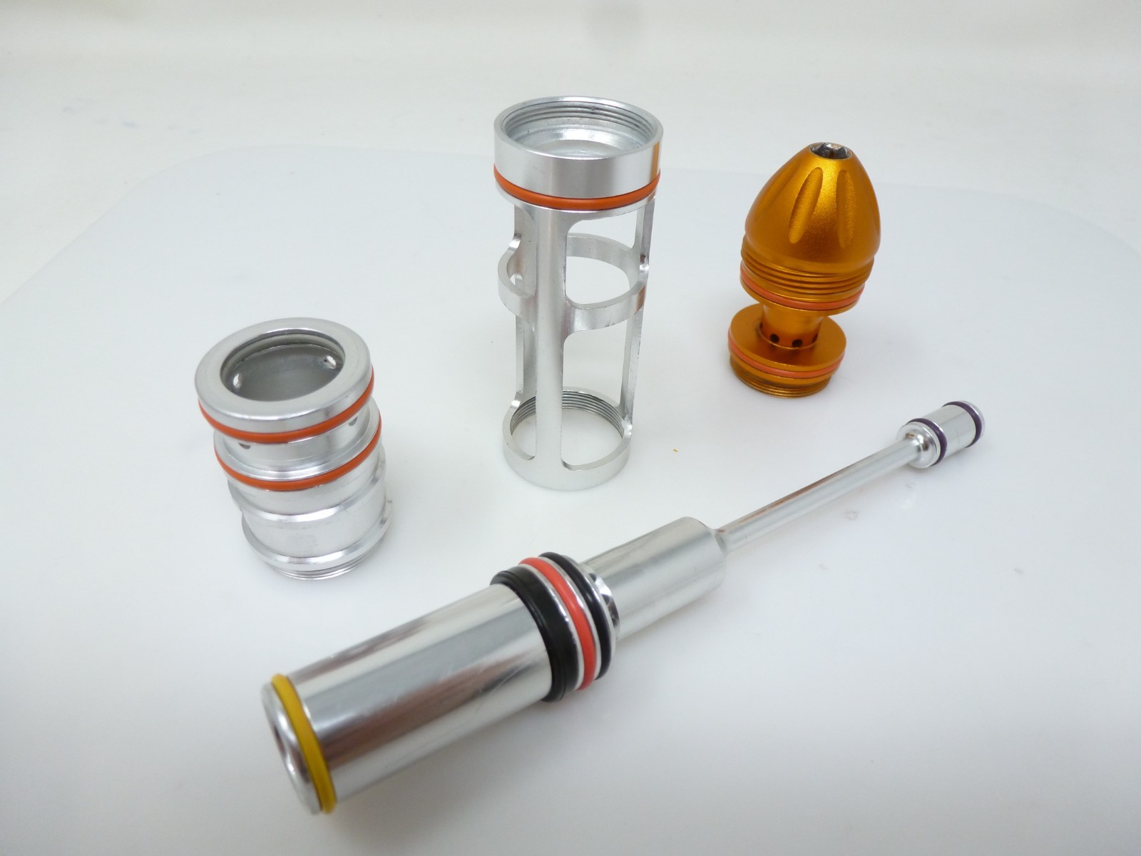 DYE MAXXED RIZE COMPLETE BOLT KIT ENGINE DUST ORANGE BACK CAP PROTO PAINTBALL