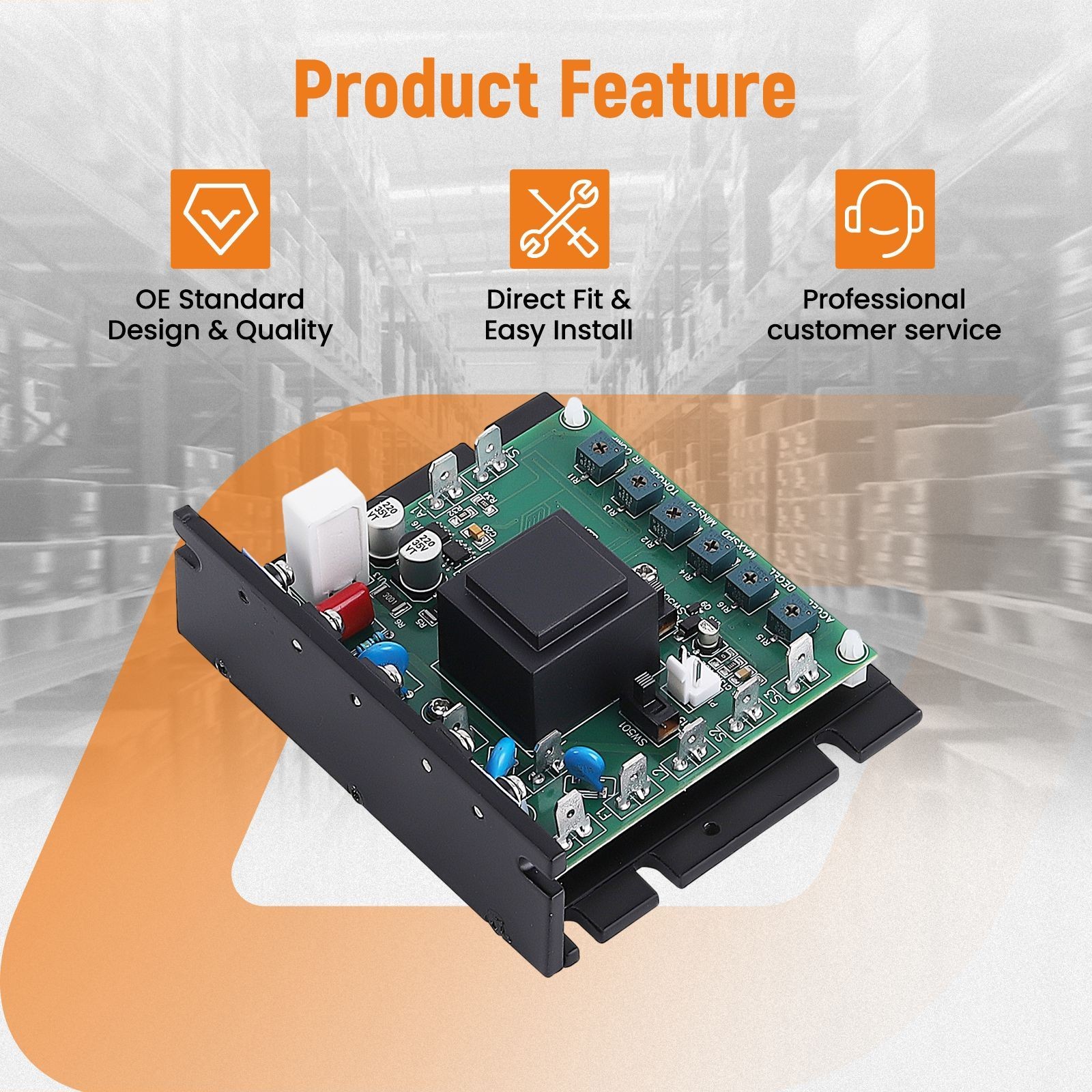 DC Motor Variable Speed Control Module, Speed Controller for Minarik MM23001C
