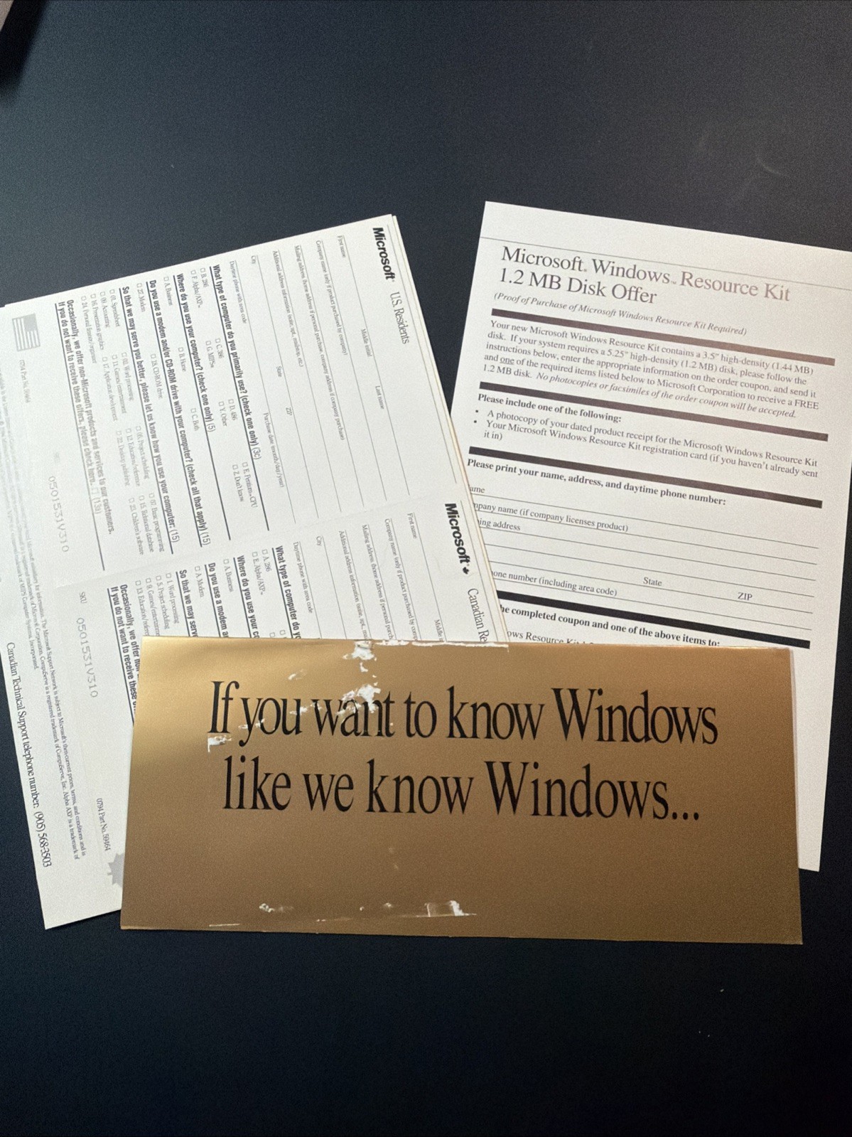 Microsoft Windows Resource Kit Ver 3.1 Book And Software New 1992
