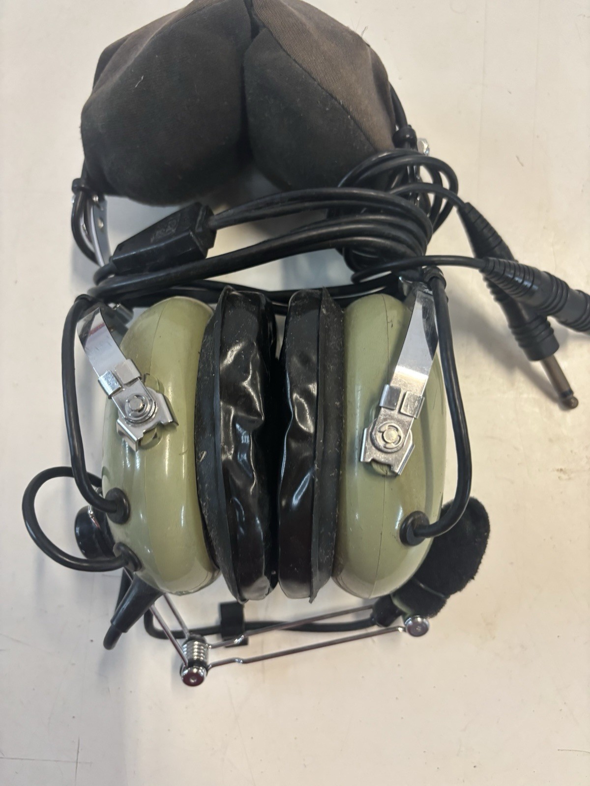 David Clark H10-30 Mono Aviation Headset, Dual GA Plugs