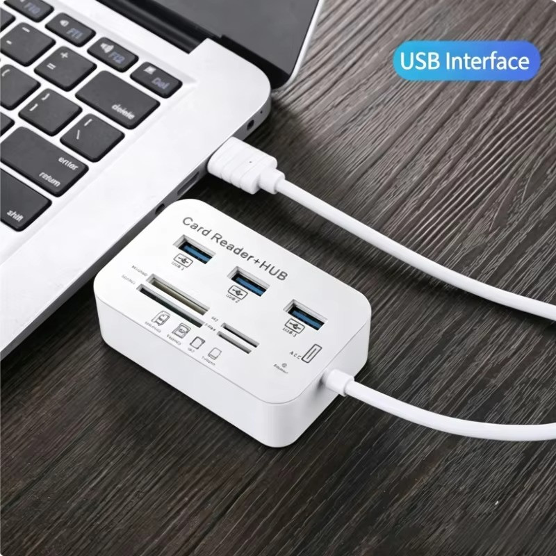 USB3.0 Universal Card Reader TF SD Memory Card Adapter Phone Laptop Converter