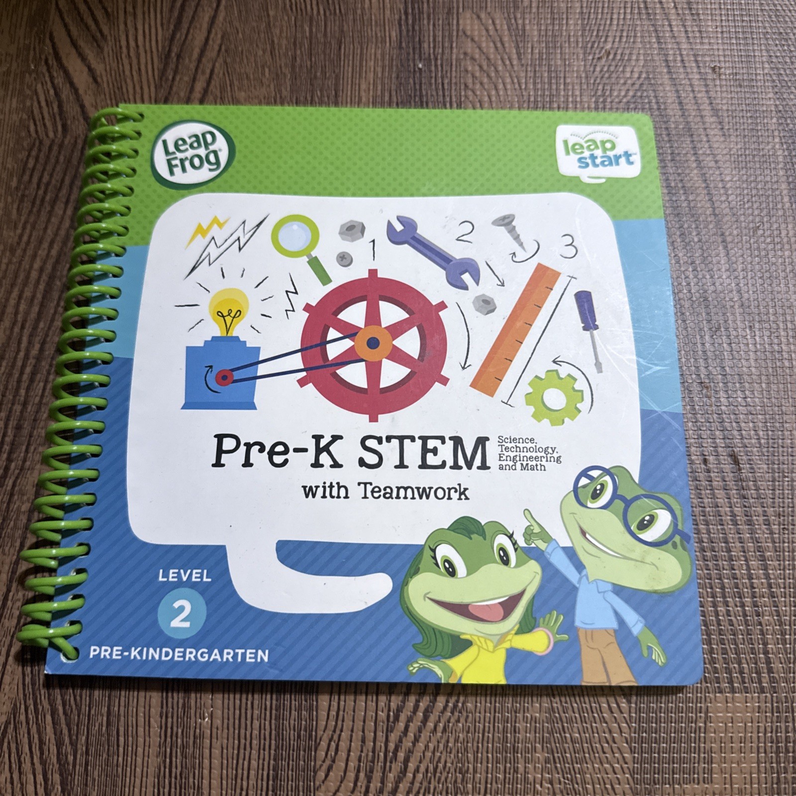 LeapFrog Leap Start Pre-Kindergarten Book — PRE-K STEM with Teamwork