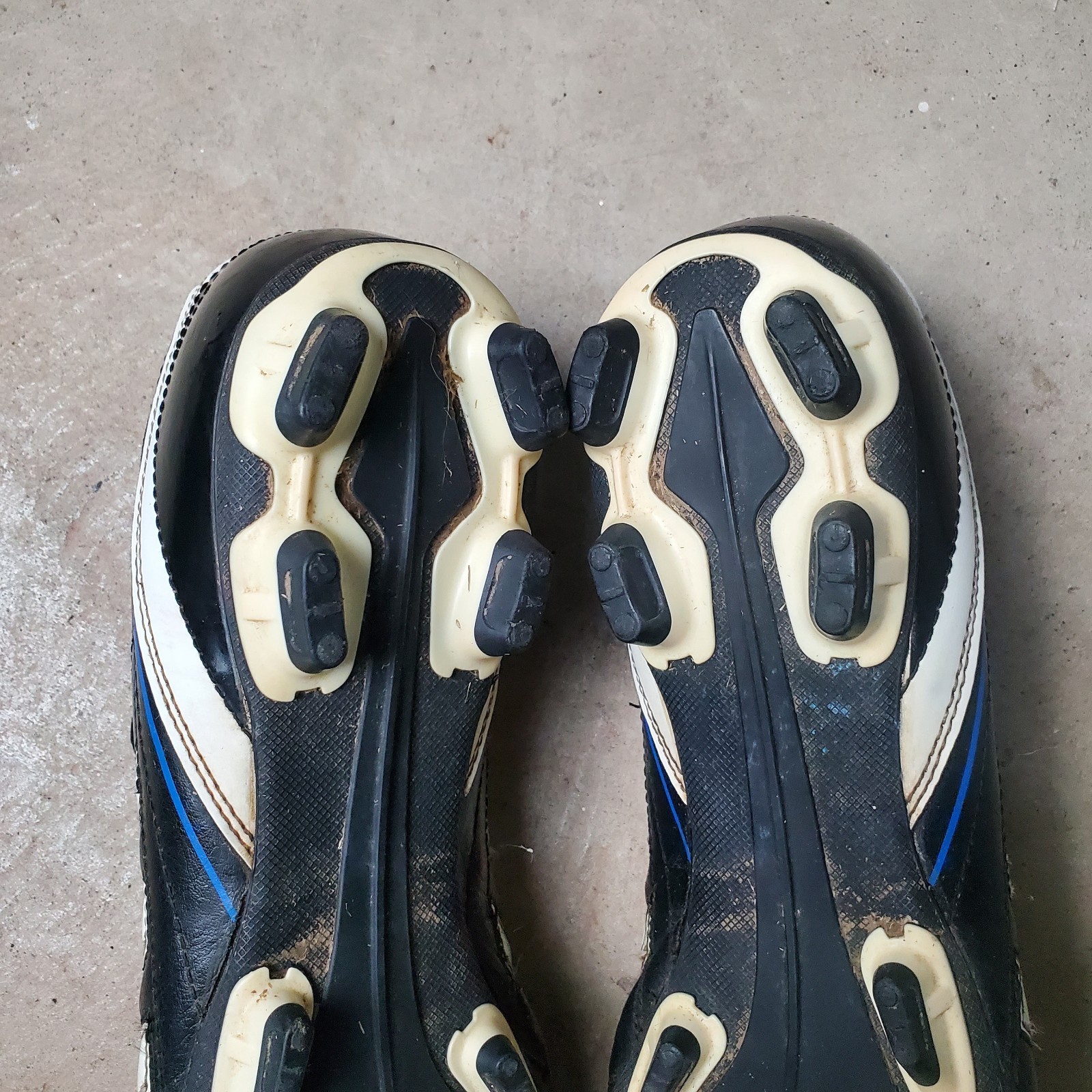 Adidas Davicto IV FG TRX Cleats Men's 12 Black Leather Soccer Athletic V22575