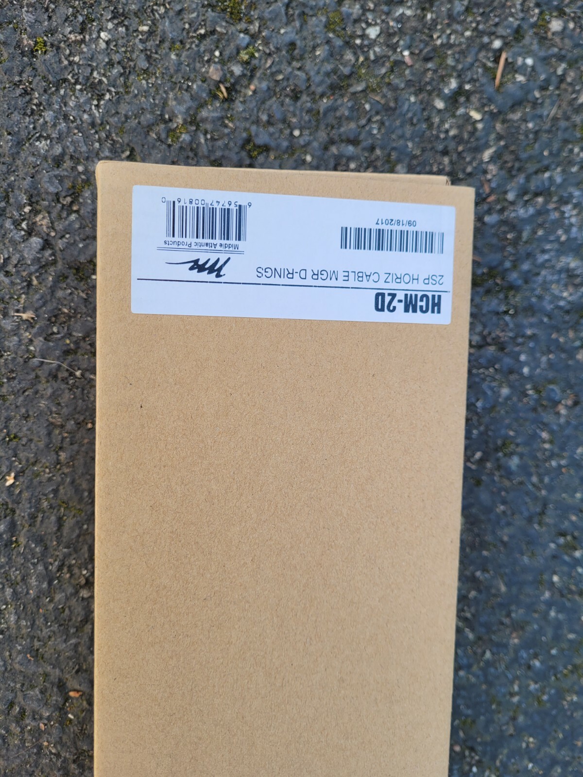BRAND NEW SEALED - Middle Atlantic HCM-2D 2SP Horizontal Cable Management D-Bin