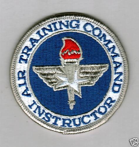 USAF AIR TRAINING COMMAND INSTRUCTOR PATCH: MD10-1