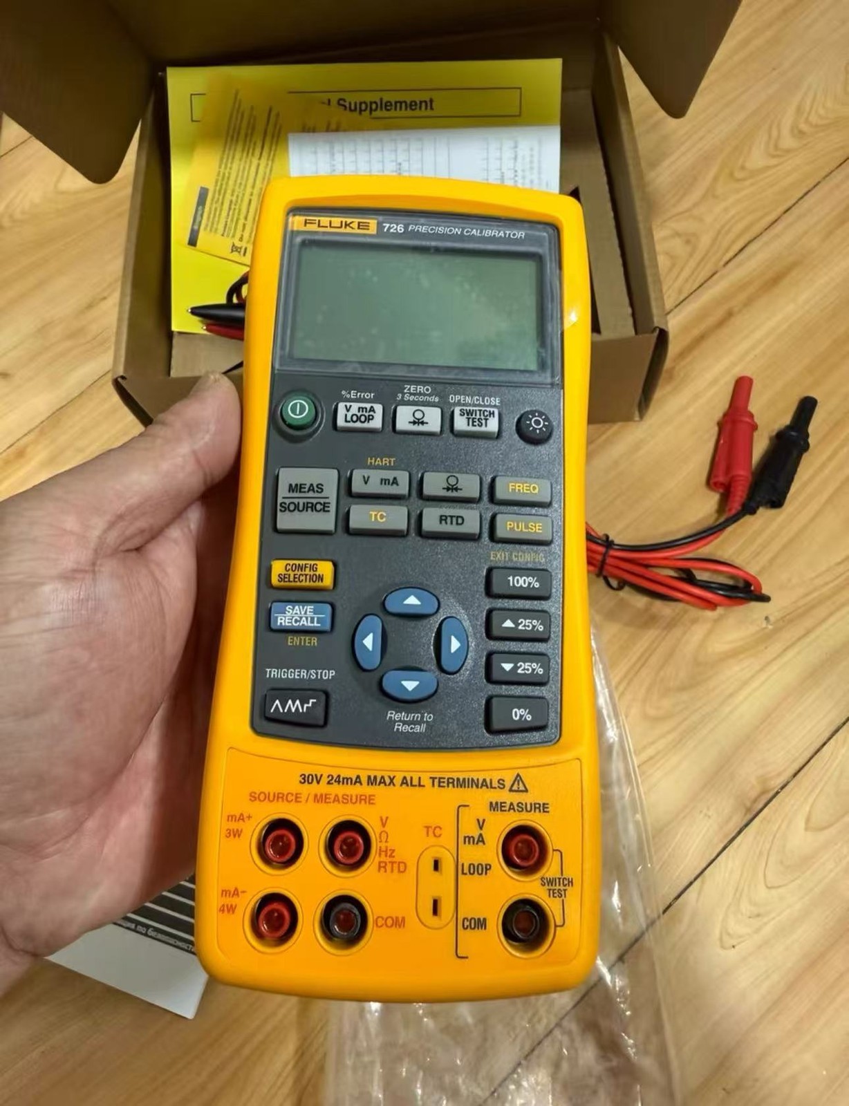 Fluke 726 Precision Multifunction Calibrator | Calibrated 02/05/2025