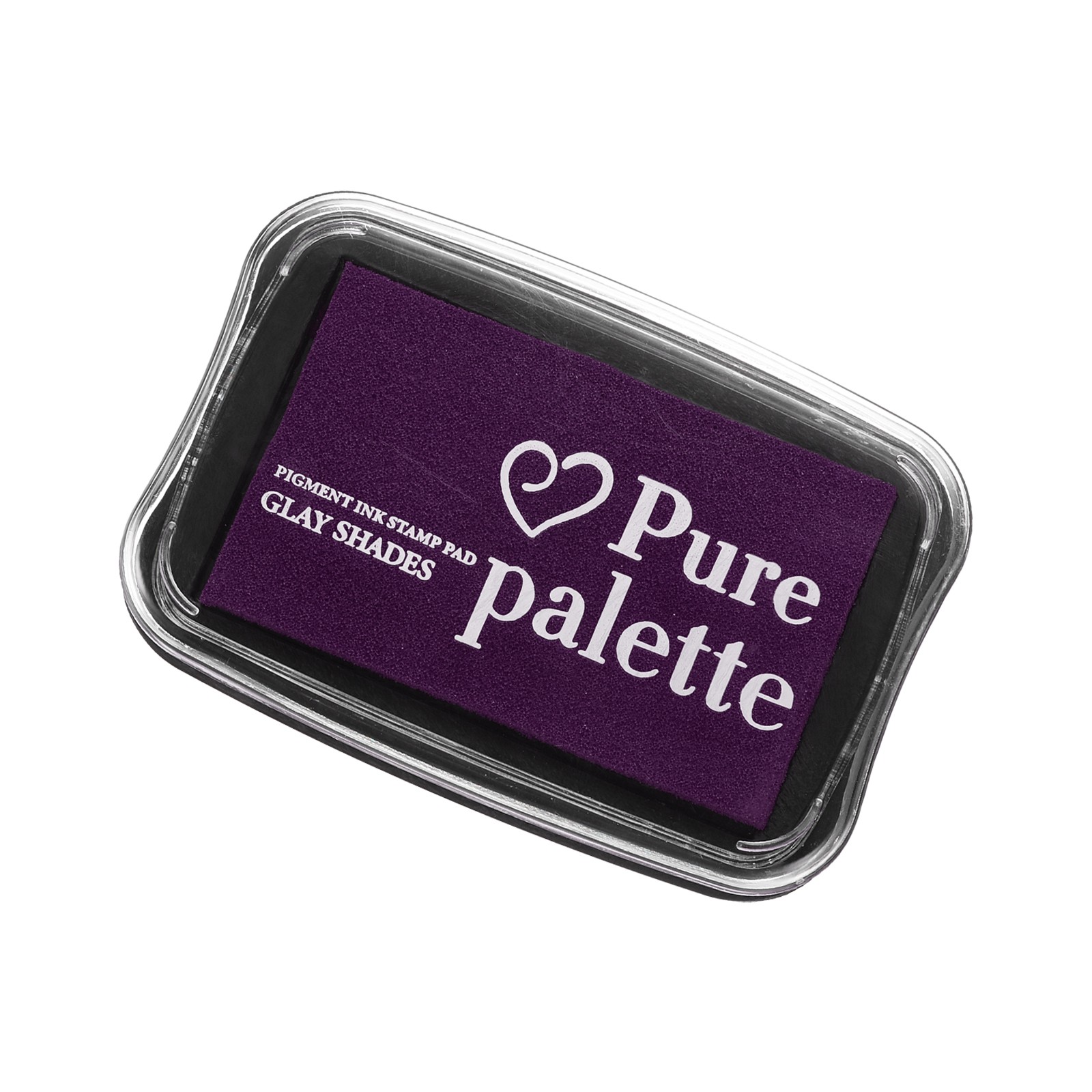 1.8 x 3" Washable Finger Ink Pad for Rubber Stamps Craft, Purple