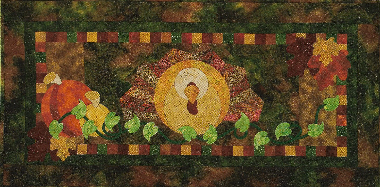 Give Thanks Thanksgiving Wall Quilt quilting pattern instructions