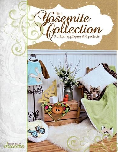 THE YOSEMITE COLLECTION Quilt 9 Critter Appliques & 8 Projects Book McKay Manor