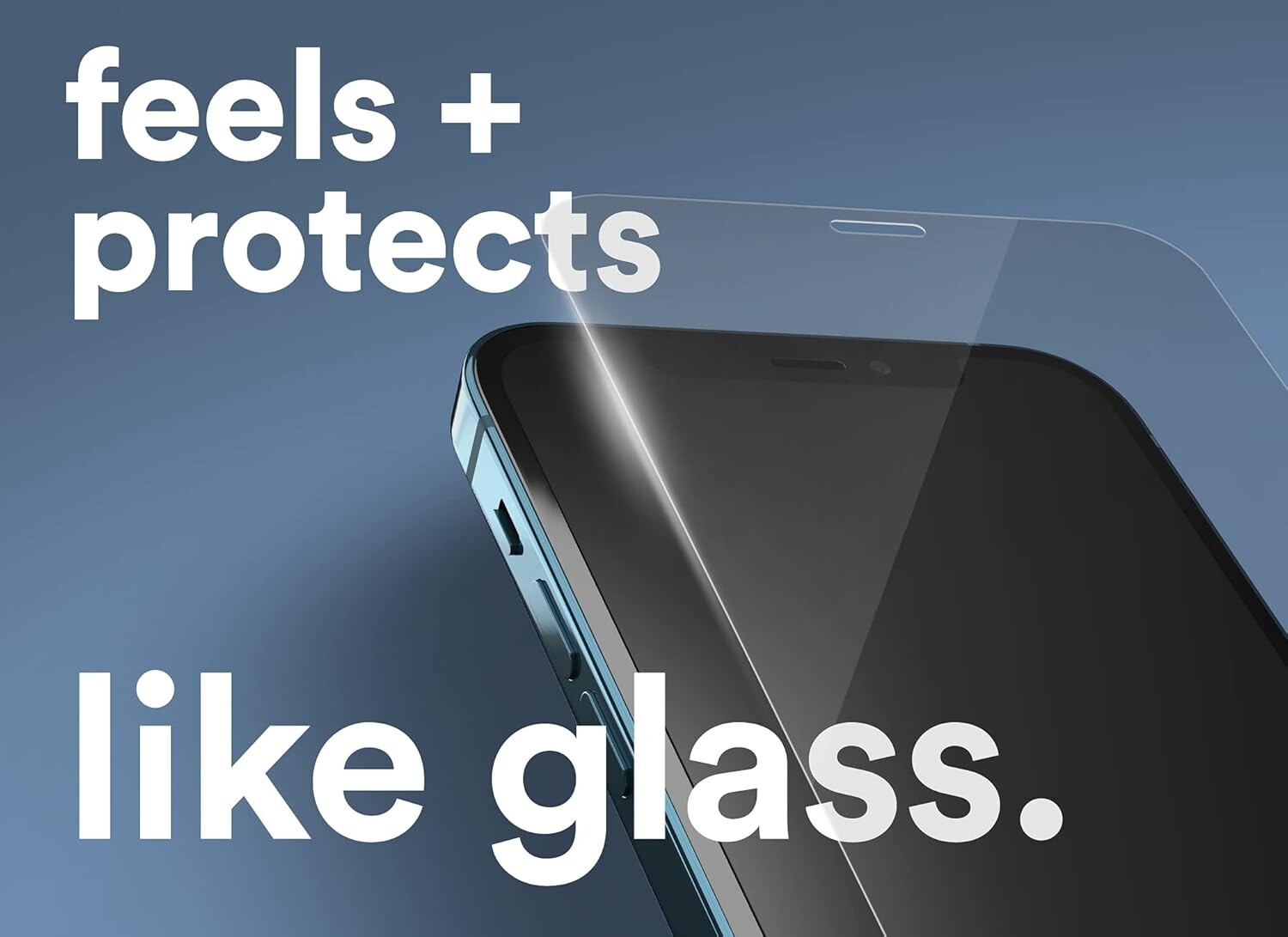 PRTX Screen Protector iPhone 13 Pro Max,Shatterproof Edge-to-edge Coverage