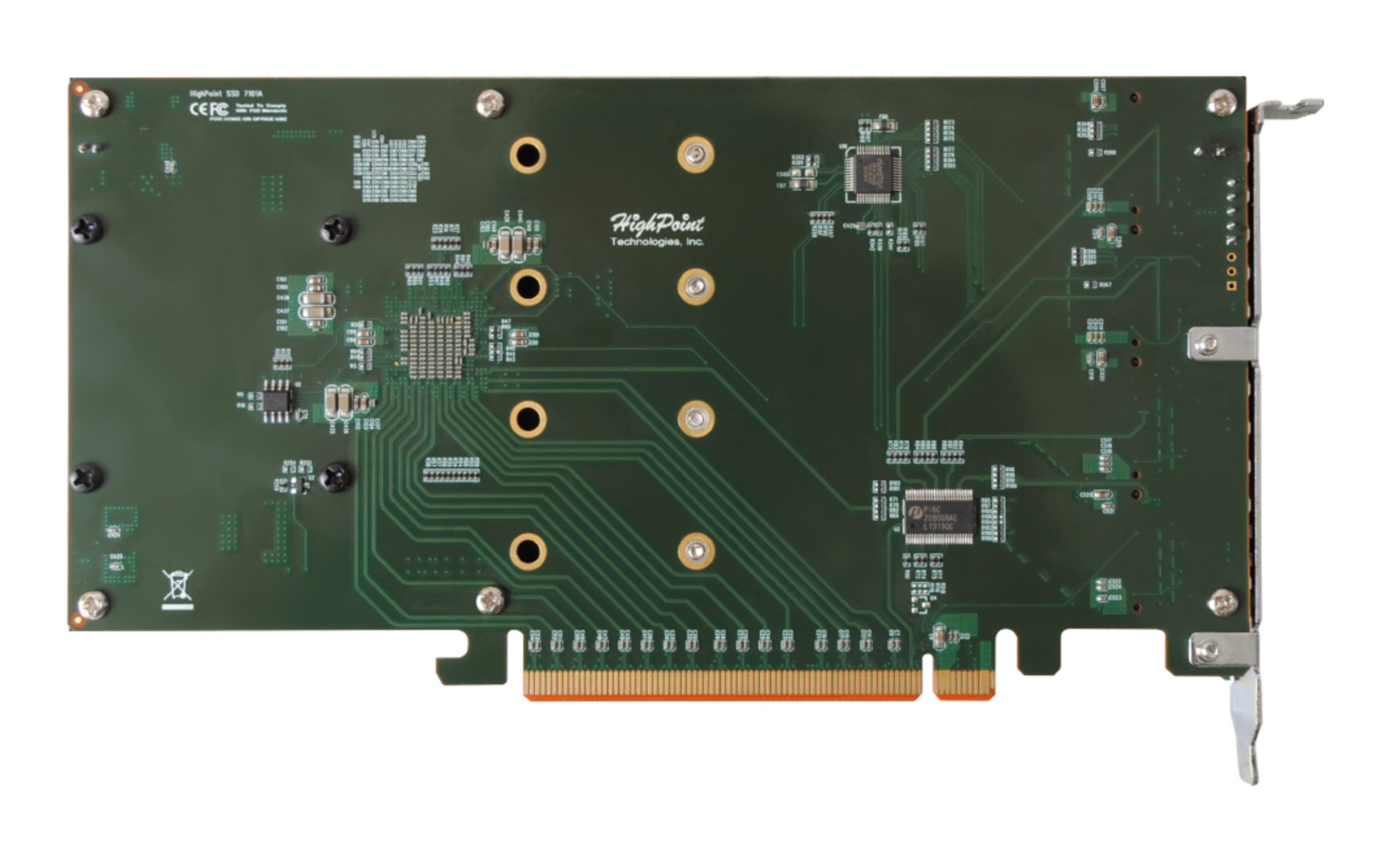 Blazing HIGHPOINT SSD7101A-1 RAID for 4 M2 NVMe's ≤28,000 MBps READ ALL BELOW