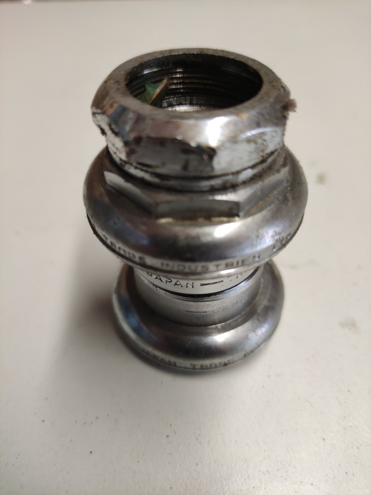Steering Series 1" Head Set Parts Tange Falcon Steel Made in Japan Vintage
