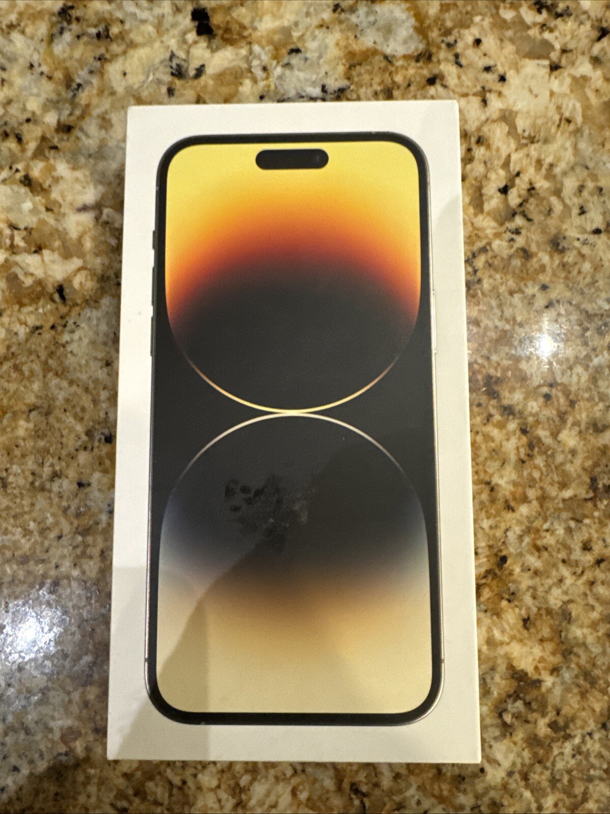 Original Box for Apple iPhone 14 PRO GOLD-Box Only