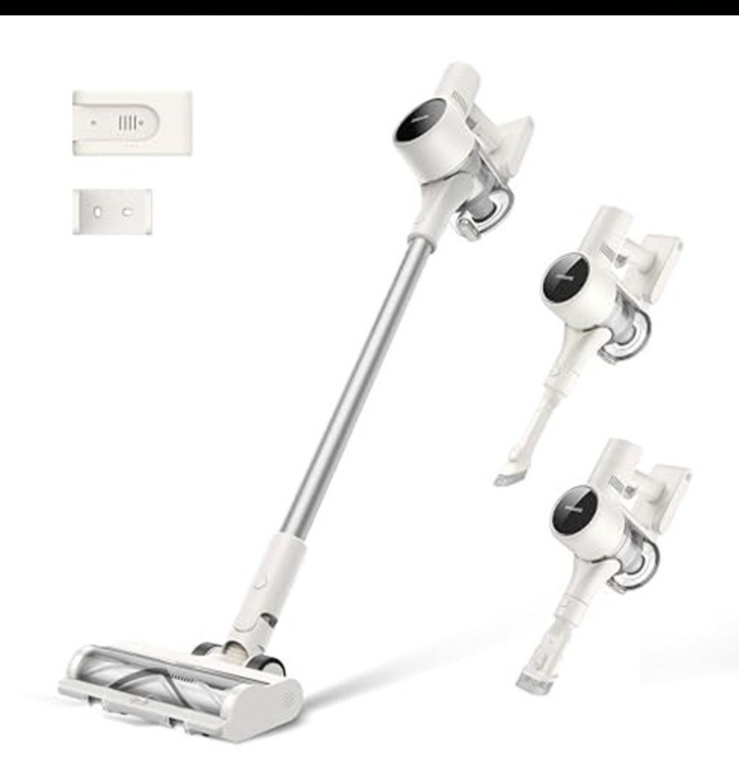 DREAME Cordless Vacuum Cleaner R10 Pure, 120AW Powerful Suction, Stick Vacuum...