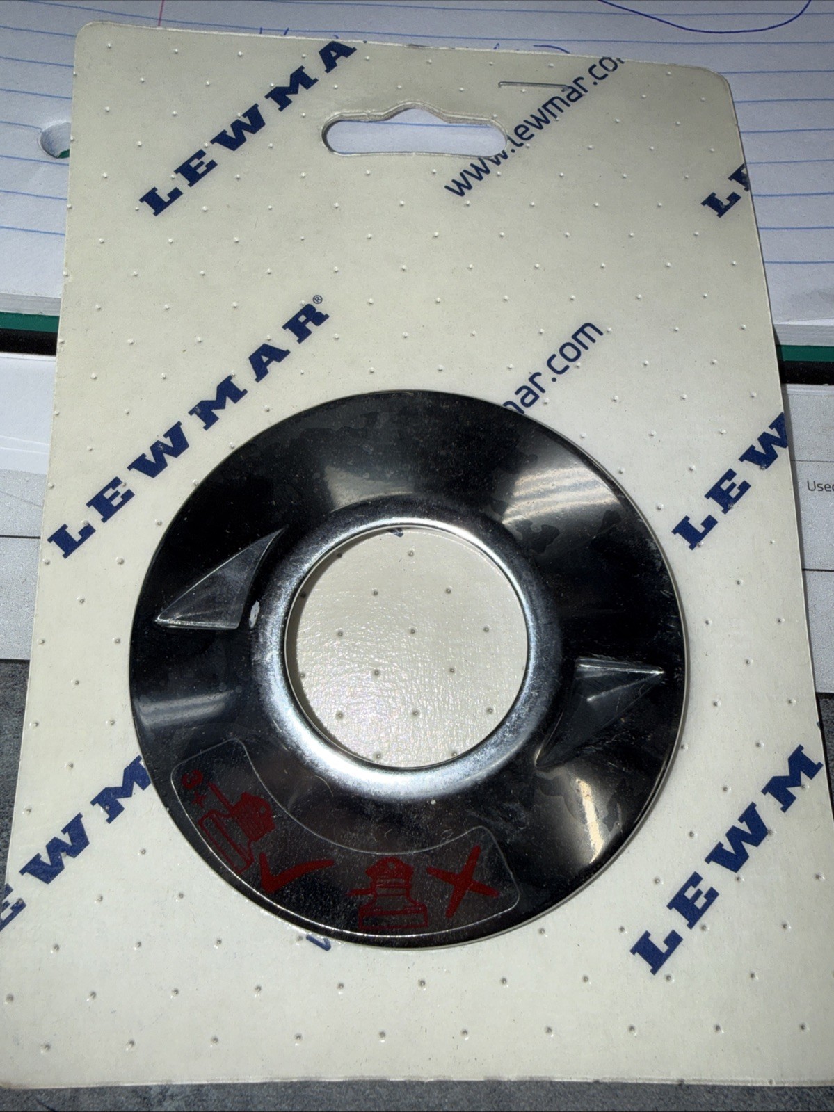 Lewmar top cap 48000445 for 48 - 77st chrome winches