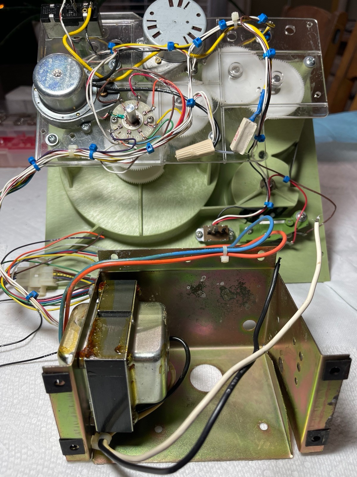Vintage Rain Bird RC-7A Irrigation Sprinkler Controller Timer Rare Untested