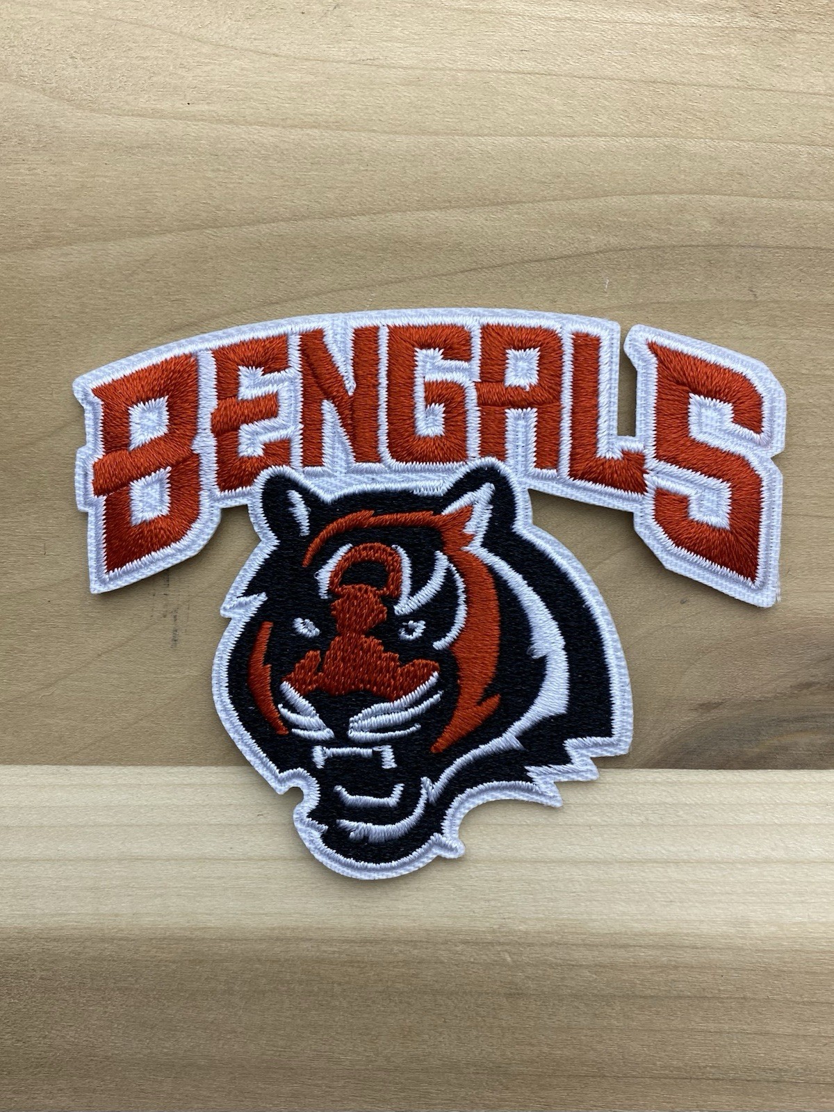 Cincinnati Bengals Embroidered Iron On Patch 3”