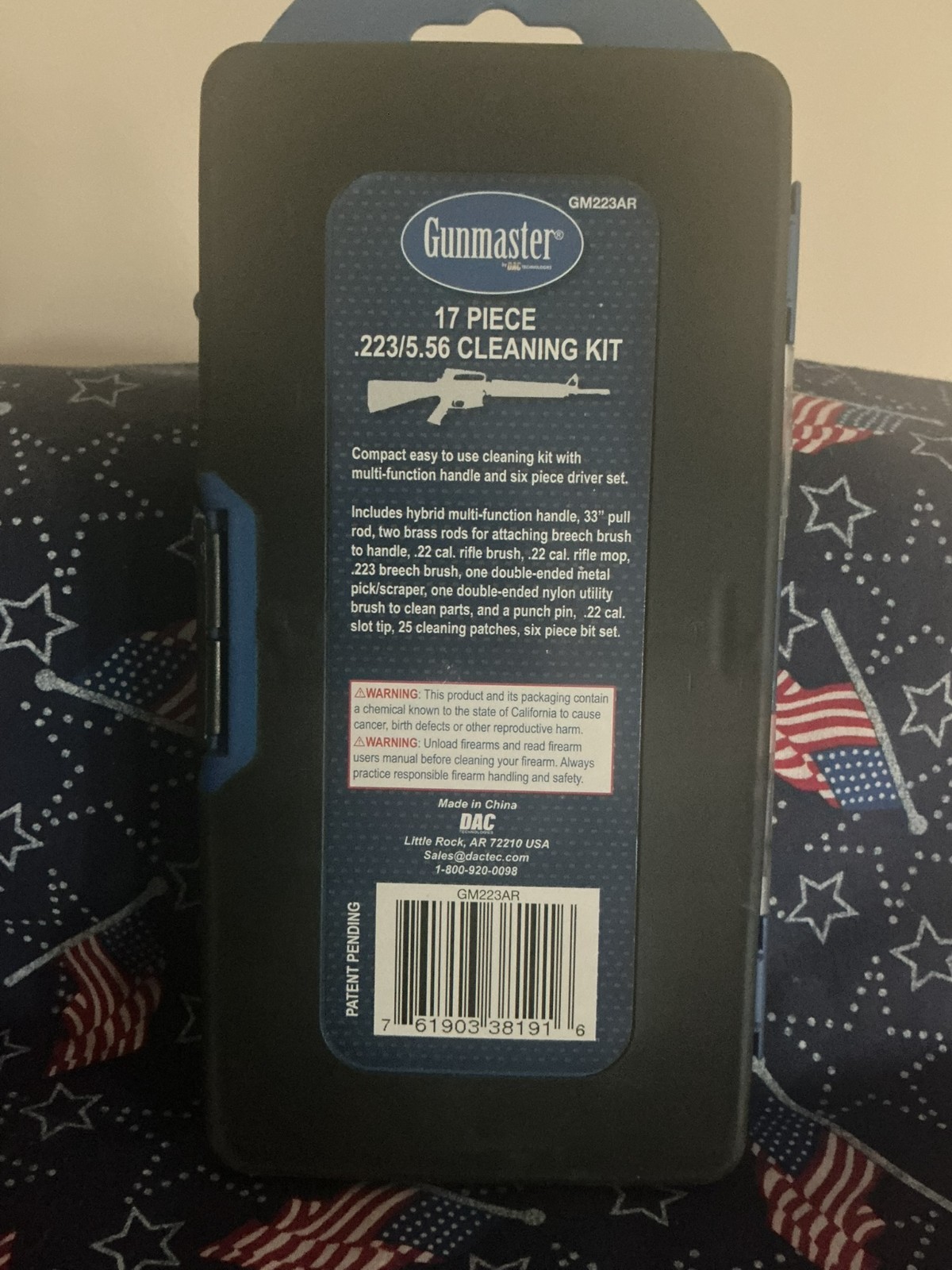 Dac / Gunmaster Compact Rifle Cleaning Kit .223 (NIB)