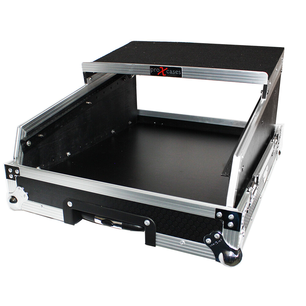 ProX XS-19MIX14ULTHW 19" Mixer Case w/ 14U Top Mount for 16 Channel Mixer+Shelf