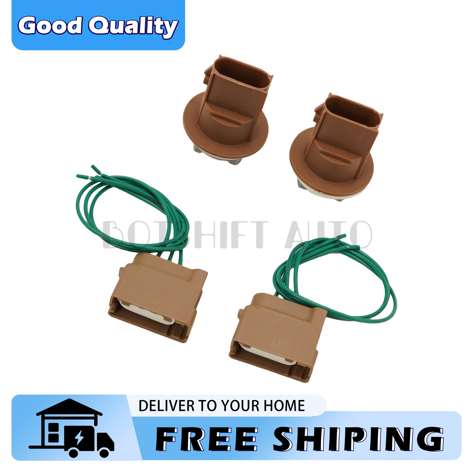 NEW 2 Set Turn Signal Socket & Pigtail Connector Kit YF1Z13411CA 2U5Z13411SA