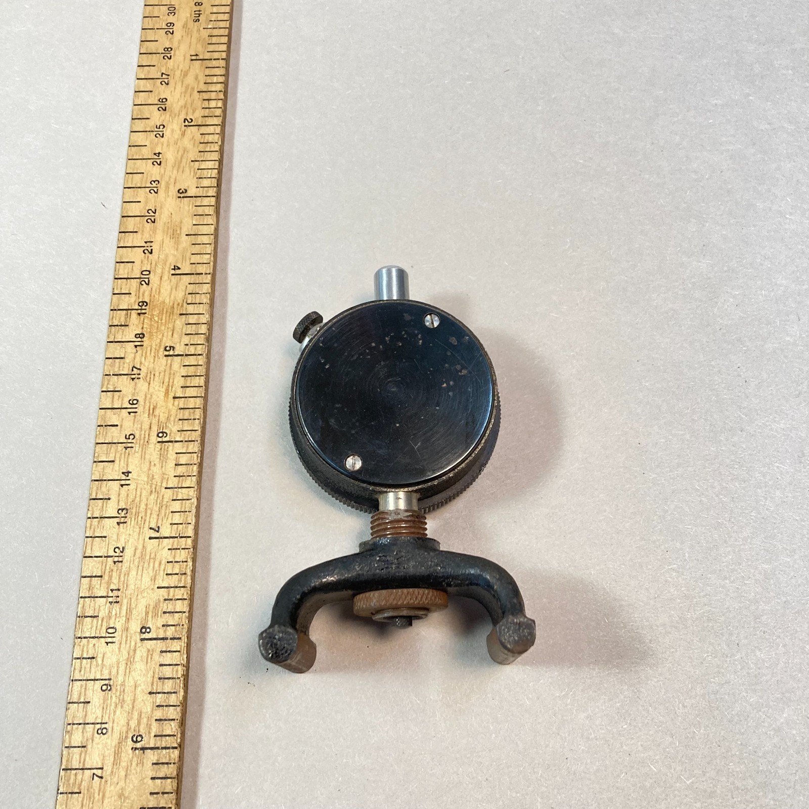 Federal Dial Indicator .001" Flat Back #C81 w/ Angular Base Stop USA