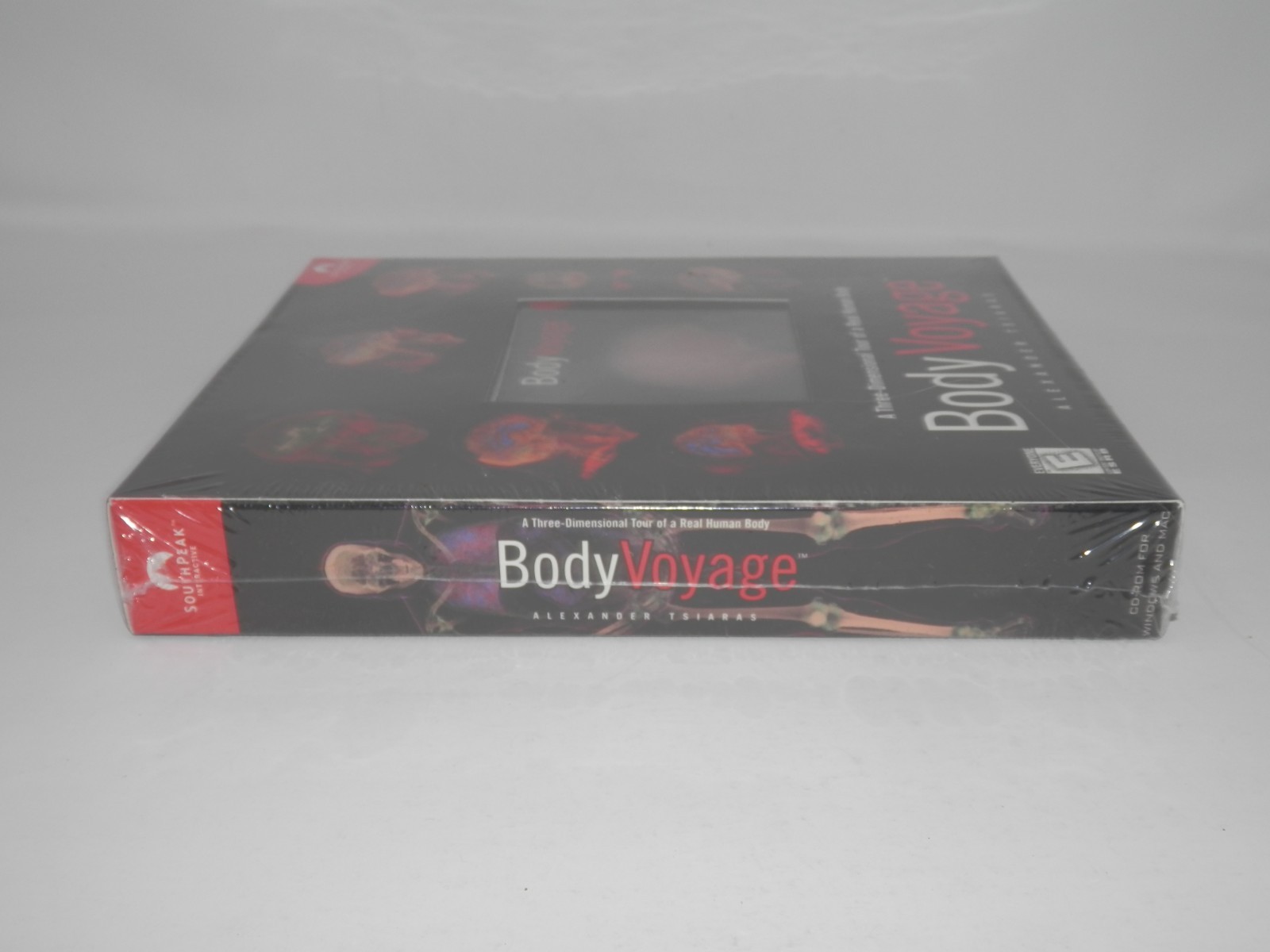 Body Voyage 3D Tour Real Human Body Big Box Software Mac Win 1997 CD-ROM SEALED