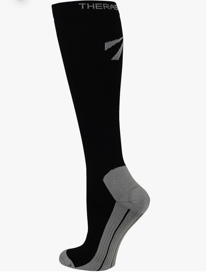NEW THERASPORT 20-30mmHg Moderate Compression Athletic Performance Socks SMALL