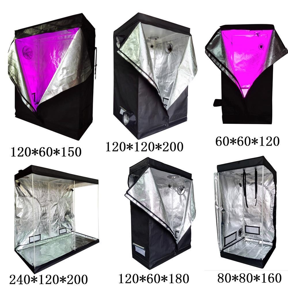 Six Size Hydroponics Grow Tent 100% Reflective Mylar Non Toxic Indoor /w Window