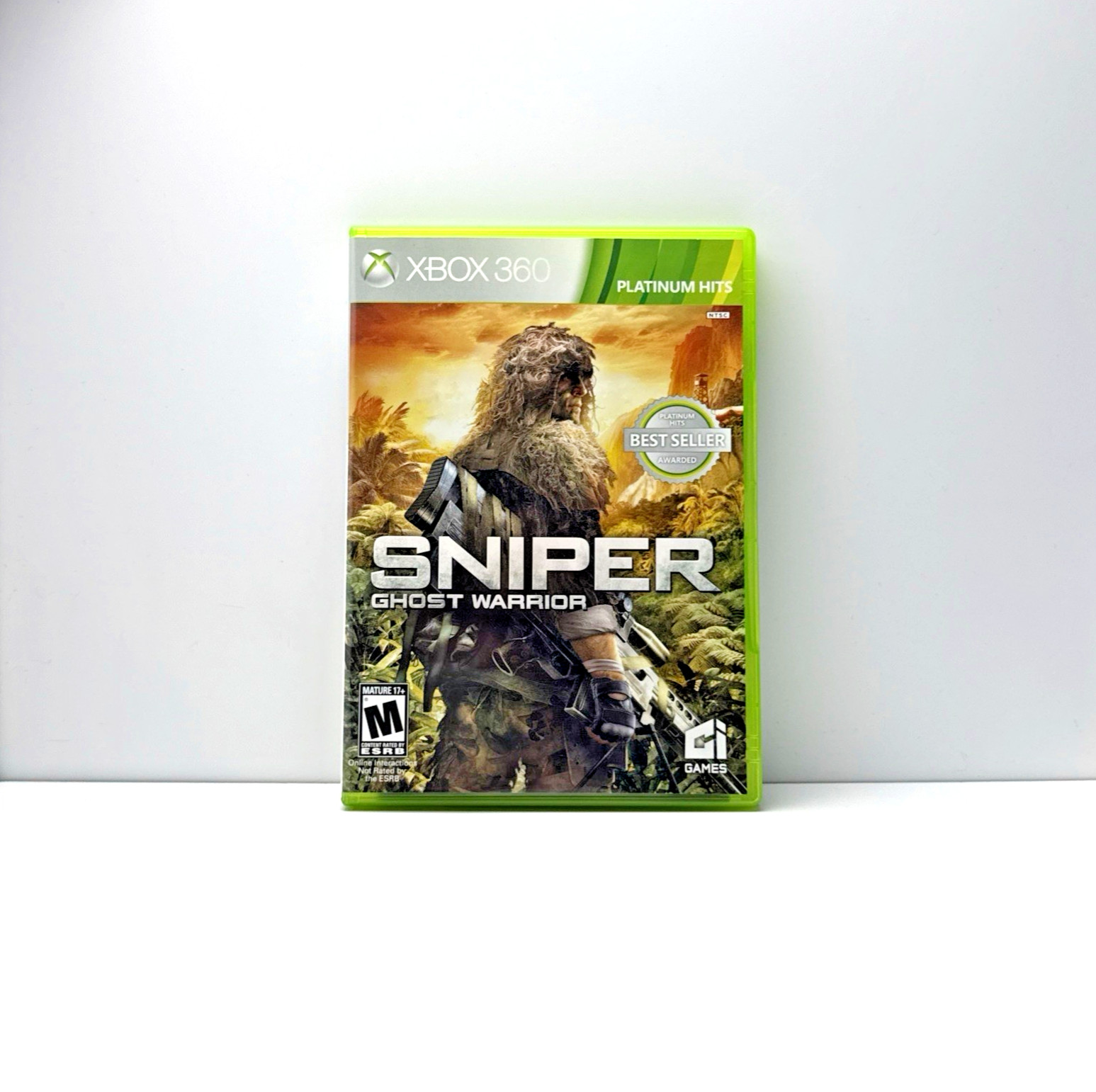 Sniper: Ghost Warrior Microsoft Xbox 360 Case, Manual & Artwork Only No Game