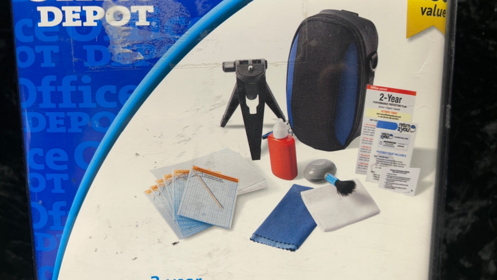 Office Depot Digital Camera Performance / Accessory / support Kit New Sealed