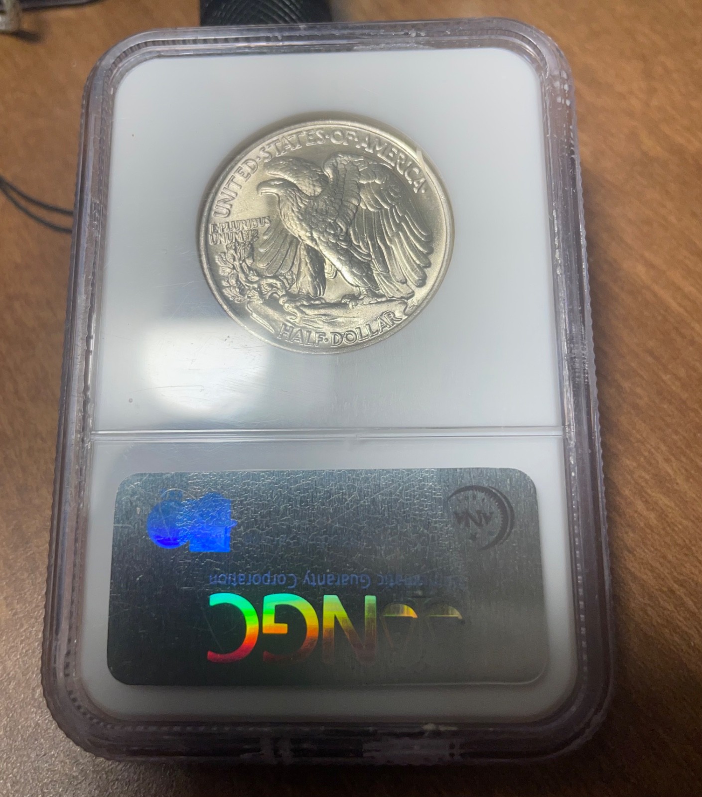 NGC Walking Half Dollar 1946 MS 63
