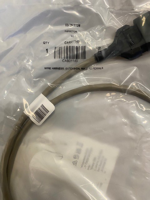 Trane Wire Harness, Extension, Male To Female, CAB01149 (NEW)