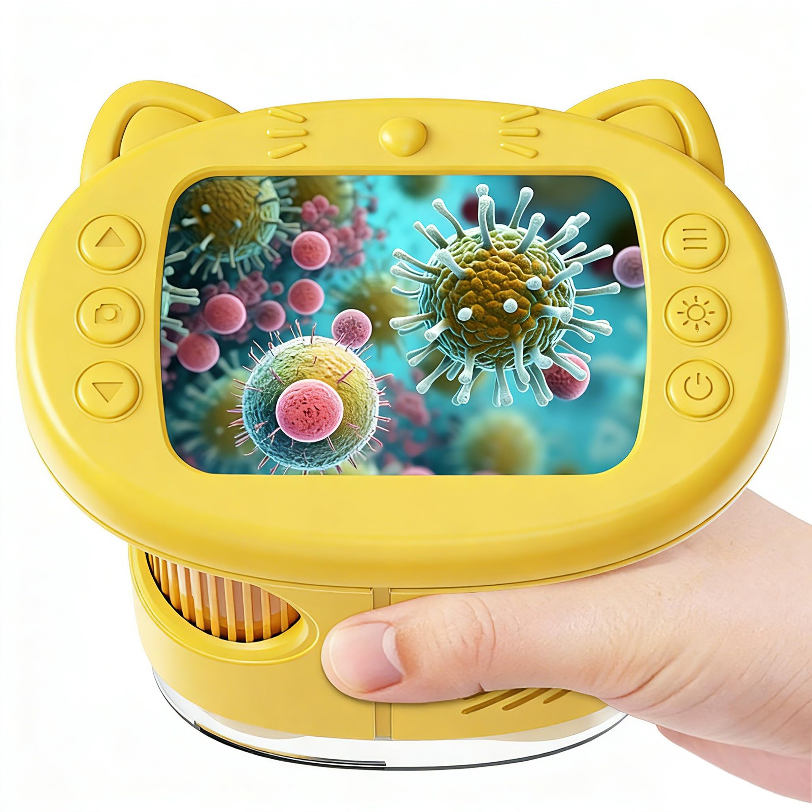 1000X Handheld Digital Microscope for Kids, 4K Wonder Quest Microscope with 2...