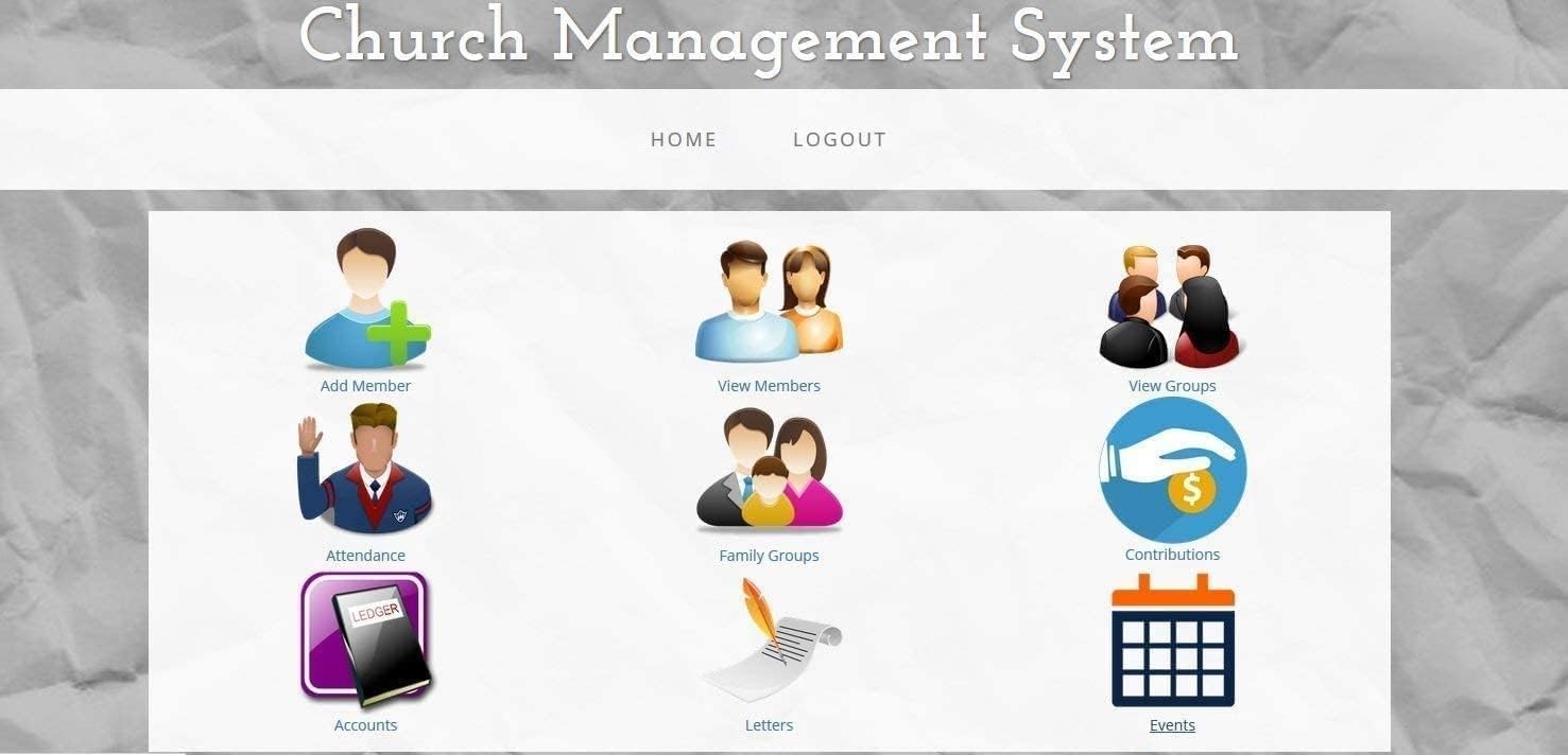 Church Management Software; Church Facilities, Office, Bookkeeping and Financ...