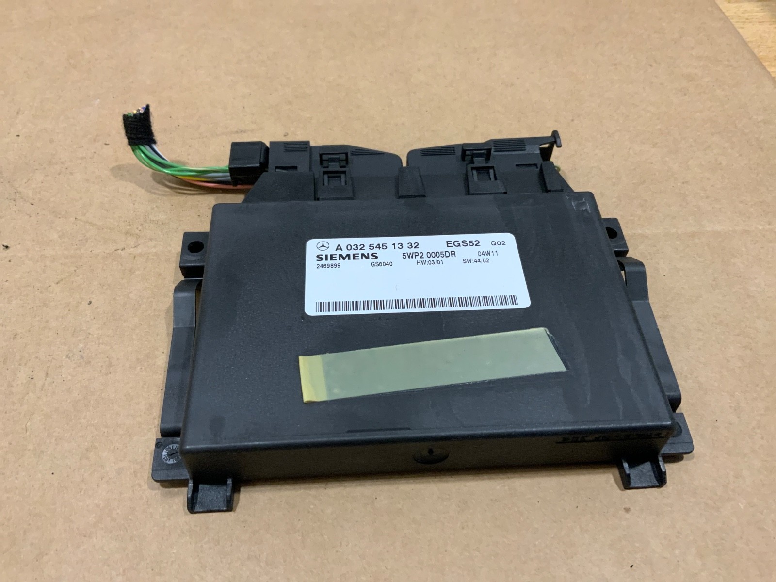 GENUINE SIEMENS Mercedes-Benz W209 CLK Transmission Control(TCU/EGS)A0325451332