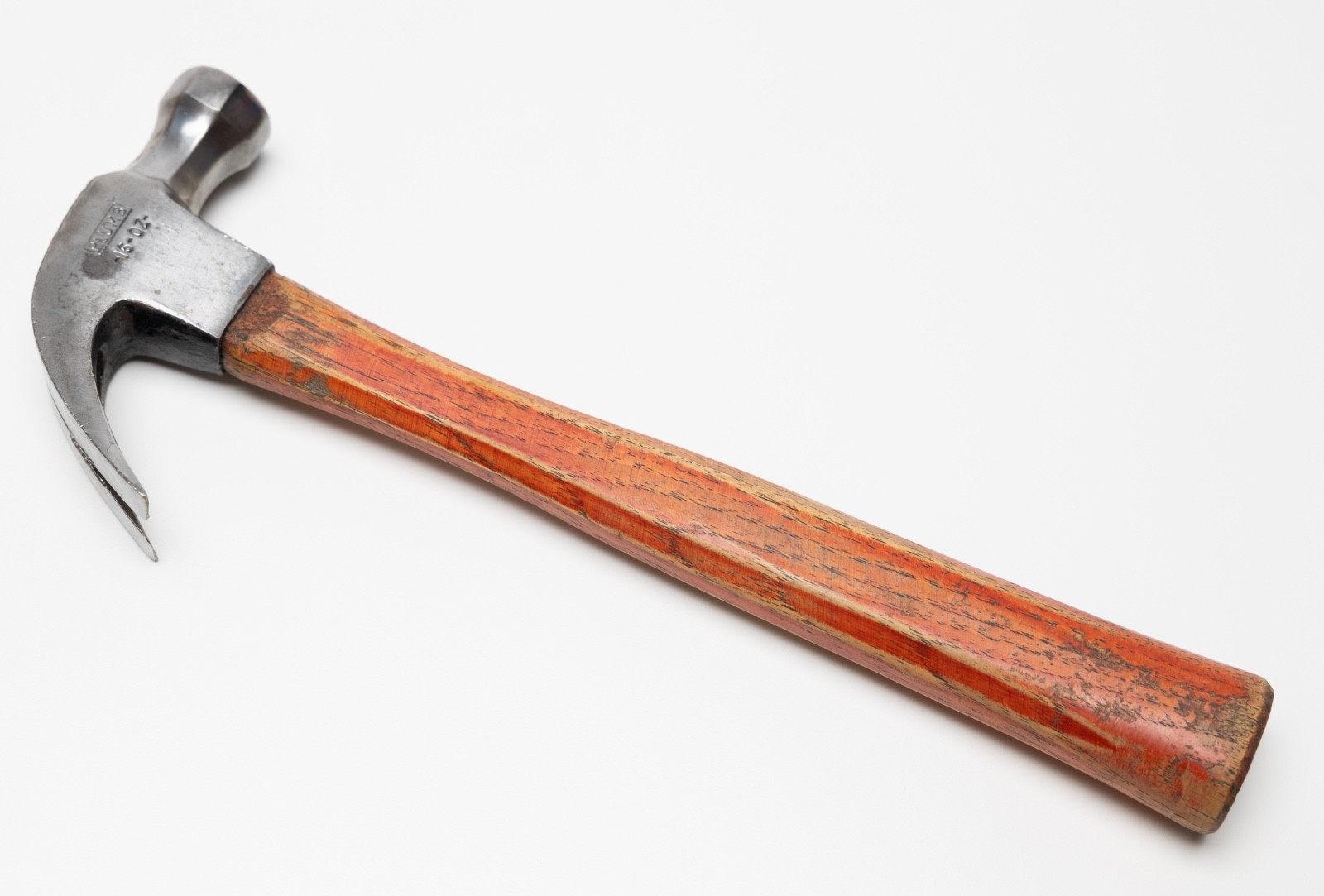 Vintage Plumb/Plomb 16oz / 16 oz Claw Hammer Original Permabond Red Wood Handle