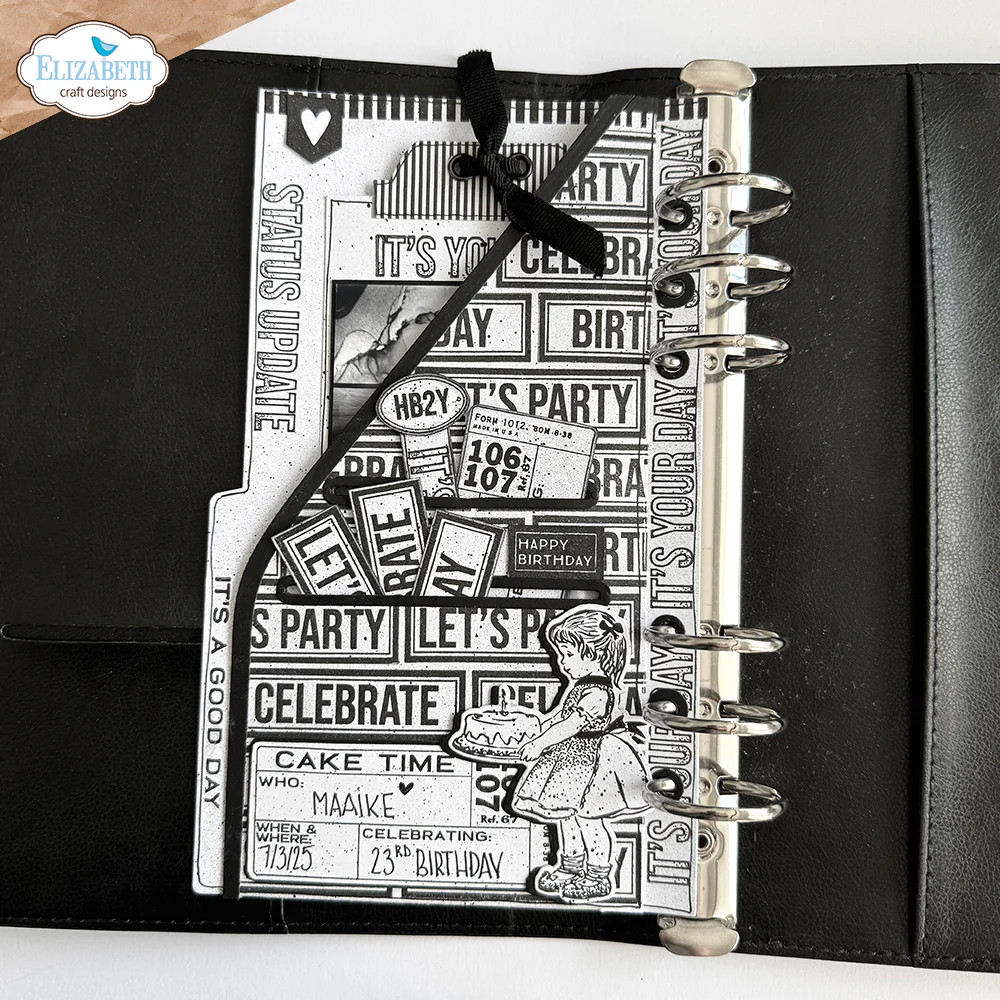 Elizabeth Craft Designs Stamp & Die Set - Celebrations 2, CSD421