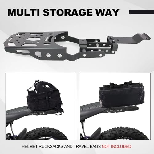 Luggage Rack Set Fit for Surron Light bee X/Segway X160 X260 Motorcycle Cargo