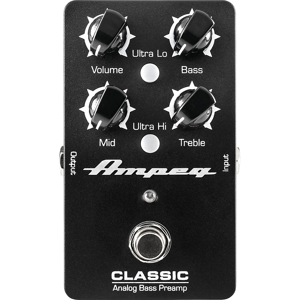 Ampeg Classic Analog Bass Preamp Pedal